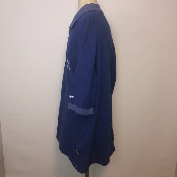 LA Dodgers MLB Blue Collared Tee Shirt Top ((size Large)) - Picture 2 of 7